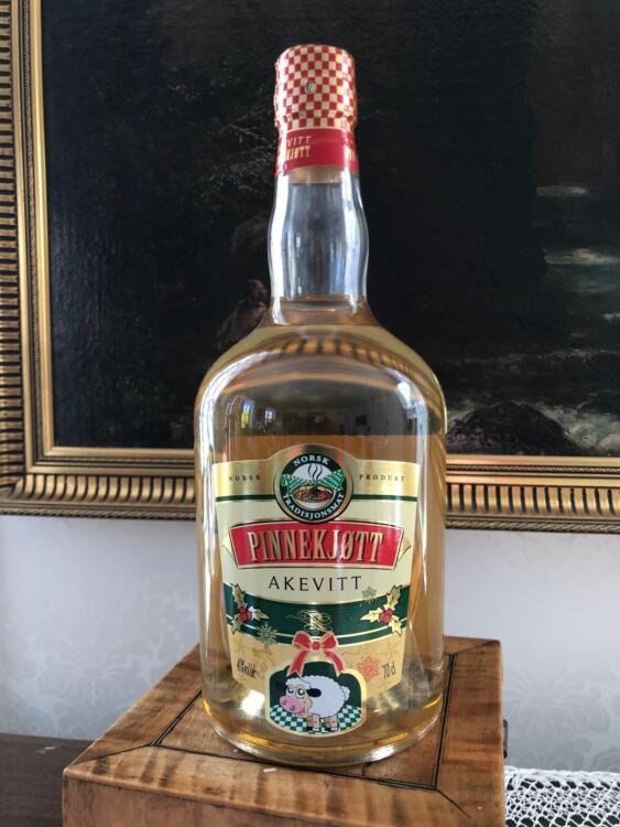 Pinnekjøtt akevitt